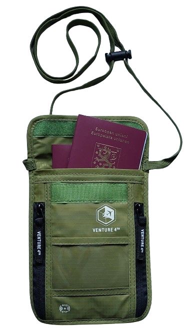 RFID-protected travel wallet