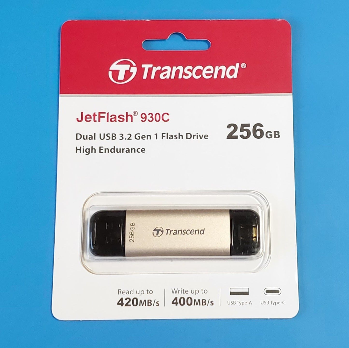 Transcend JetFlash 930C 256GB, USB memory stick
