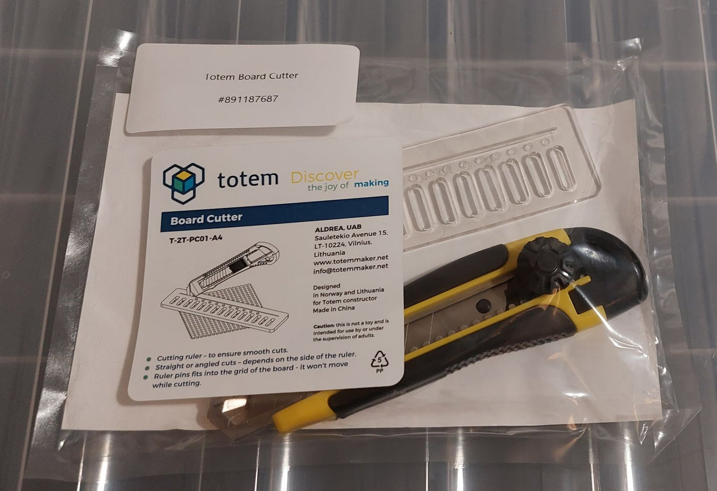 Totem disc cutter
