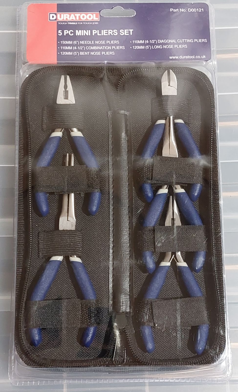 Mini pliers - 5 pieces