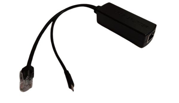 PoE Splitter - 100Mbit - MicroUSB