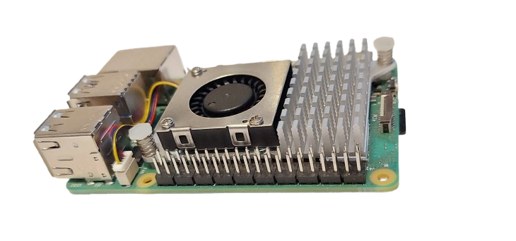 Tehokas Active Cooler Raspberry Pi 5:lle – Jäähdytin jatkuvaan raskaaseen kuormitukseen