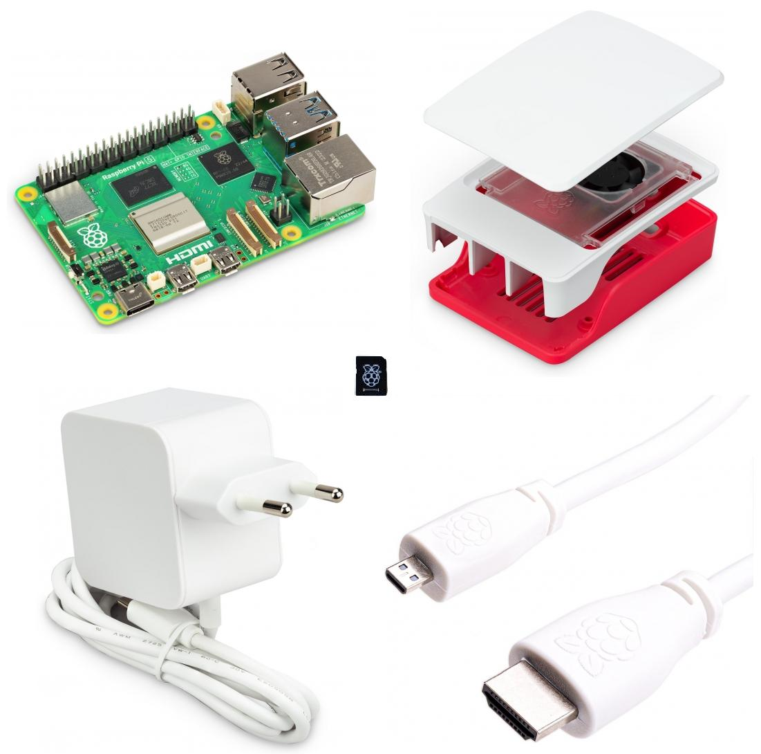 Aloitussetti - Raspberry Pi 5 (4GB / 8GB)