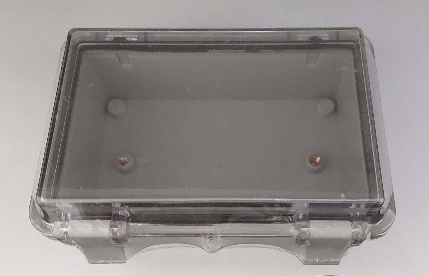 Waterproof IP65 industrial housing with transparent cover