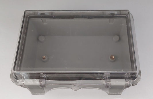 Waterproof IP65 industrial housing with transparent cover