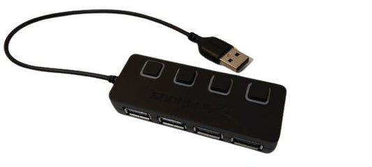 Sabrent 4 Port USB 2.0 with ON/OFF switches